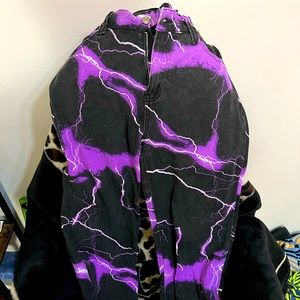 Dolls Kill Womens Electric Pants